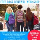 Free DACA Renewal Workshop